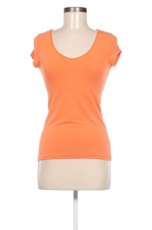 Дамска тениска Clockhouse, Размер S, Цвят Оранжев, Цена 6,50 лв.