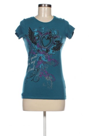 Damen T-Shirt Clockhouse, Größe M, Farbe Blau, Preis € 6,34