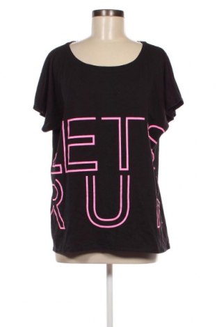 Γυναικείο t-shirt Colours Of The World, Μέγεθος L, Χρώμα Μαύρο, Τιμή 7,64 €