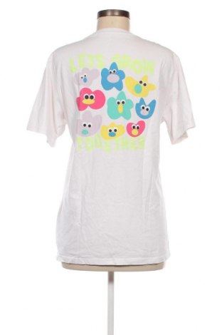 Γυναικείο t-shirt Converse, Μέγεθος M, Χρώμα Λευκό, Τιμή 30,36 €