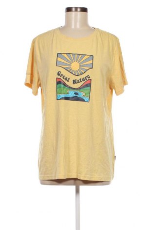 Дамска тениска Crane, Размер L, Цвят Жълт, Цена 13,00 лв.