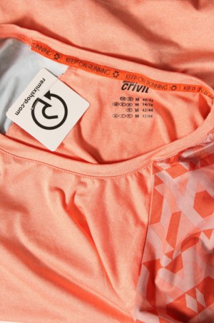 Дамска тениска Crivit, Размер M, Цвят Оранжев, Цена 9,10 лв.