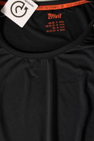 Дамска тениска Crivit, Размер M, Цвят Черен, Цена 7,80 лв.