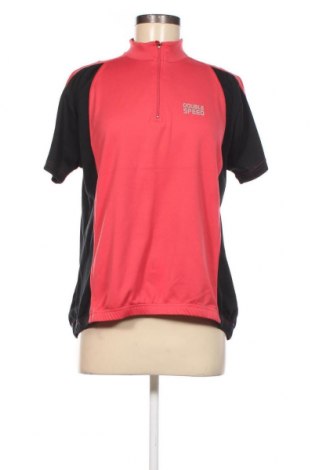 Damen T-Shirt Double speed, Größe L, Farbe Rot, Preis 8,15 €