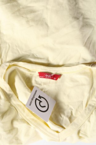 Γυναικείο t-shirt Edc By Esprit, Μέγεθος M, Χρώμα Κίτρινο, Τιμή 9,90 €