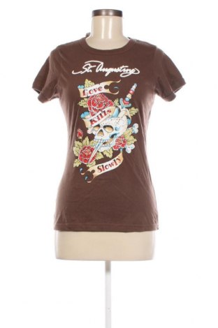 Γυναικείο t-shirt Exist, Μέγεθος M, Χρώμα Καφέ, Τιμή 8,04 €