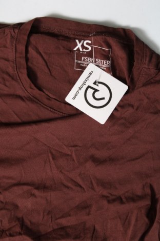 Damen T-Shirt FSBN Sister, Größe XS, Farbe Braun, Preis € 4,53