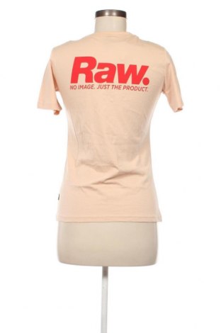 Γυναικείο t-shirt G-Star Raw, Μέγεθος S, Χρώμα  Μπέζ, Τιμή 22,16 €