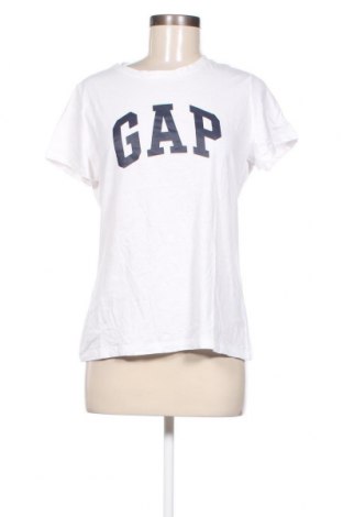 Γυναικείο t-shirt Gap, Μέγεθος L, Χρώμα Λευκό, Τιμή 9,59 €