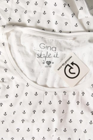 Damen T-Shirt Gina, Größe XXL, Farbe Weiß, Preis € 9,05