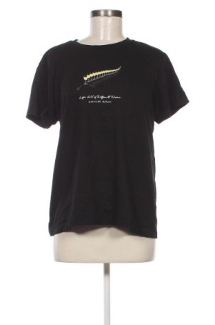 Γυναικείο t-shirt Global Culture, Μέγεθος L, Χρώμα Μαύρο, Τιμή 14,47 €