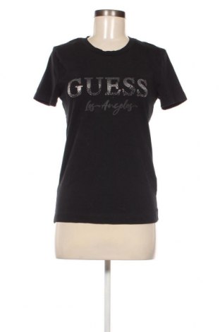 Γυναικείο t-shirt Guess, Μέγεθος L, Χρώμα Μαύρο, Τιμή 37,11 €