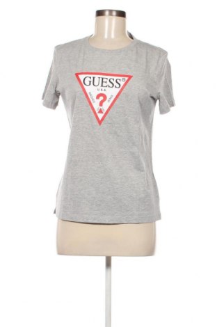 Γυναικείο t-shirt Guess, Μέγεθος M, Χρώμα Γκρί, Τιμή 37,11 €