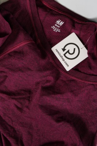 Tricou de femei H&M Sport, Mărime M, Culoare Mov, Preț 29,93 Lei