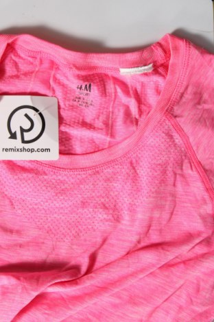 Дамска тениска H&M Sport, Размер S, Цвят Розов, Цена 6,50 лв.