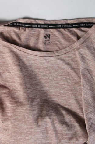 Γυναικείο t-shirt H&M Sport, Μέγεθος S, Χρώμα  Μπέζ, Τιμή 4,02 €