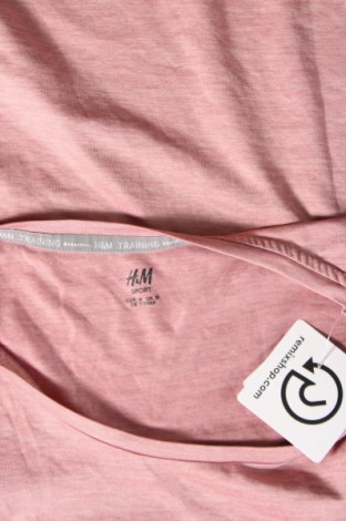 Damen T-Shirt H&M Sport, Größe M, Farbe Rosa, Preis 5,88 €