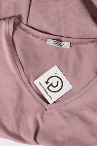 Γυναικείο t-shirt Hdm, Μέγεθος L, Χρώμα Σάπιο μήλο, Τιμή 5,94 €