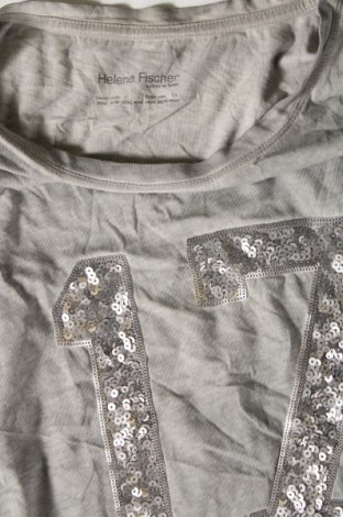 Γυναικείο t-shirt Helene Fischer, Μέγεθος S, Χρώμα Γκρί, Τιμή 4,02 €