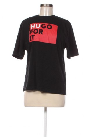 Damen T-Shirt Hugo Boss, Größe M, Farbe Schwarz, Preis € 34,78