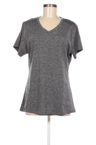 Γυναικείο t-shirt Icyzone, Μέγεθος L, Χρώμα Γκρί, Τιμή 7,64 €