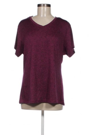 Γυναικείο t-shirt Icyzone, Μέγεθος XL, Χρώμα Βιολετί, Τιμή 7,64 €