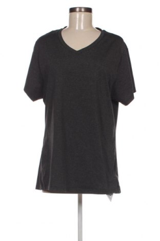 Γυναικείο t-shirt Icyzone, Μέγεθος XXL, Χρώμα Γκρί, Τιμή 7,64 €