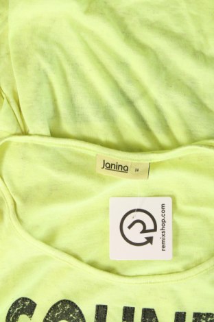 Γυναικείο t-shirt Janina, Μέγεθος XS, Χρώμα Πράσινο, Τιμή 3,59 €