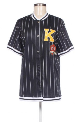 Дамска тениска Karl Kani, Размер M, Цвят Черен, Цена 36,00 лв.