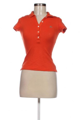 Дамска тениска Lacoste, Размер XS, Цвят Оранжев, Цена 18,70 лв.