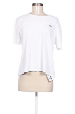 Damen T-Shirt Lacoste, Größe L, Farbe Weiß, Preis € 23,66