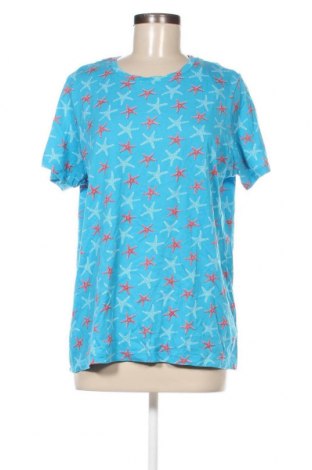 Damen T-Shirt Lands' End, Größe L, Farbe Blau, Preis 8,60 €