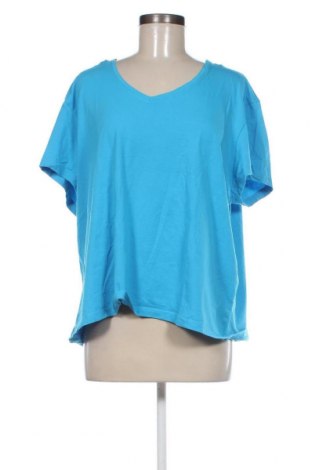 Damen T-Shirt Laura Torelli, Größe 3XL, Farbe Blau, Preis 9,05 €