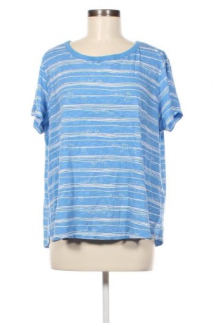 Damen T-Shirt Laura Torelli, Größe XL, Farbe Blau, Preis 8,15 €