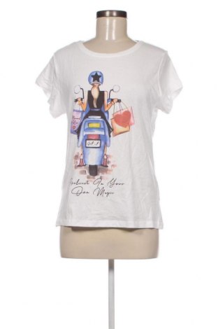 Damen T-Shirt Laura Torelli, Größe M, Farbe Weiß, Preis € 6,79
