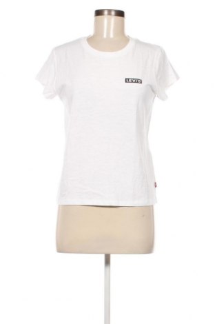 Γυναικείο t-shirt Levi's, Μέγεθος M, Χρώμα Λευκό, Τιμή 31,96 €