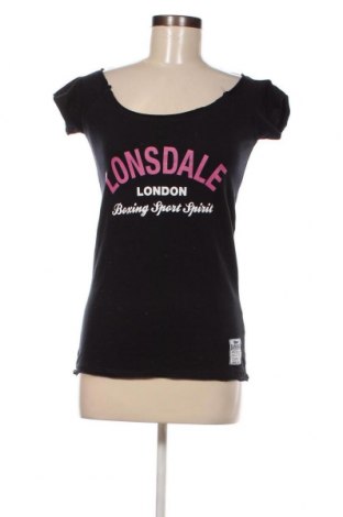 Damen T-Shirt Lonsdale, Größe M, Farbe Schwarz, Preis 6,99 €