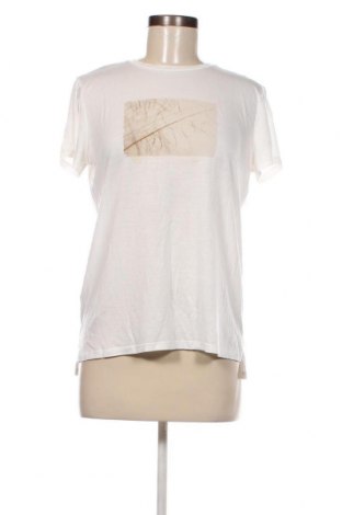 Damen T-Shirt Massimo Dutti, Größe M, Farbe Weiß, Preis 13,81 €