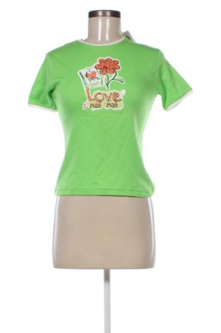 Damen T-Shirt Naf Naf, Größe M, Farbe Grün, Preis € 7,79