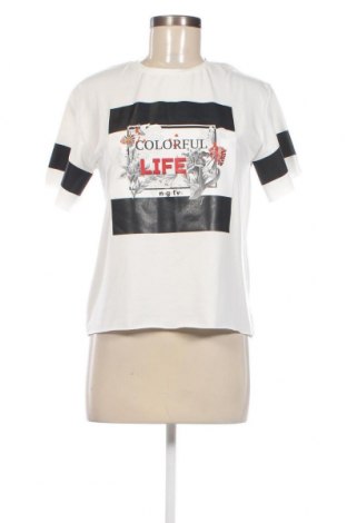 Damen T-Shirt Negative, Größe M, Farbe Weiß, Preis € 6,12