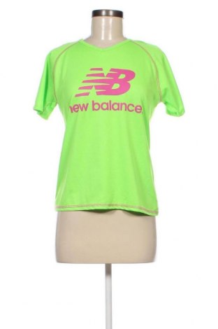 Дамска тениска New Balance, Размер S, Цвят Зелен, Цена 13,50 лв.