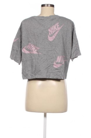 Damen T-Shirt Nike, Größe L, Farbe Grau, Preis 16,91 €