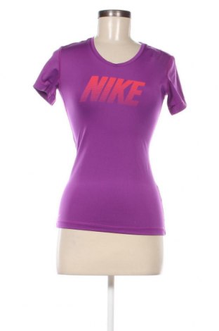 Γυναικείο t-shirt Nike, Μέγεθος M, Χρώμα Βιολετί, Τιμή 15,03 €