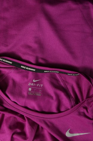 Damen T-Shirt Nike Running, Größe S, Farbe Lila, Preis € 18,79