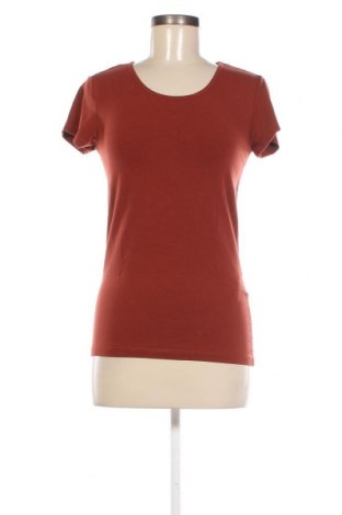 Γυναικείο t-shirt ONLY, Μέγεθος L, Χρώμα Καφέ, Τιμή 8,23 €