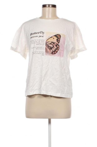 Damski T-shirt Orsay, Rozmiar M, Kolor ecru, Cena 67,17 zł