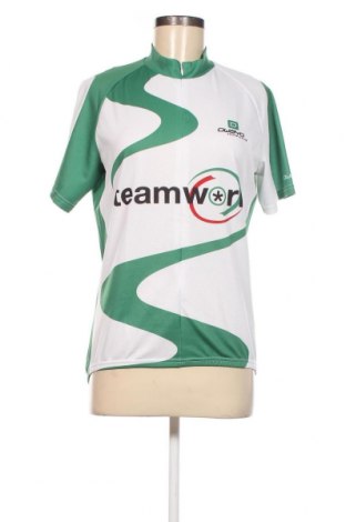 Γυναικείο t-shirt Owayo, Μέγεθος L, Χρώμα Λευκό, Τιμή 10,58 €