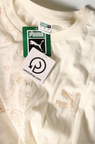 Damen T-Shirt PUMA, Größe L, Farbe Ecru, Preis € 31,96