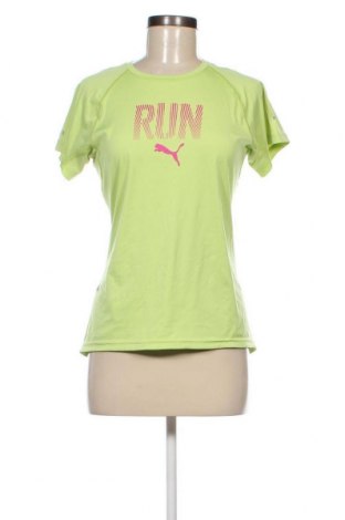 Γυναικείο t-shirt PUMA, Μέγεθος S, Χρώμα Πράσινο, Τιμή 16,70 €