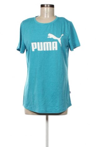 Γυναικείο t-shirt PUMA, Μέγεθος L, Χρώμα Μπλέ, Τιμή 16,70 €